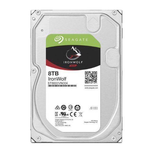 Hard Disk Drive Seagate IronWolf 3.5'' HDD 8TB 7200RPM SATA 6Gb/s 256MB | ST8000VN004