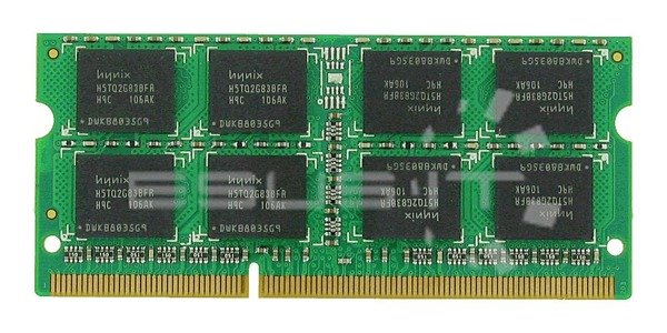 Memory RAM 1x 2GB ELPIDA SO-DIMM DDR3 1333MHz PC3-10600 | EBJ20UF8BCS0-DJ