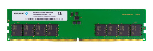 Memory RAM 1x 32 GB ESUS IT NON-ECC UNBUFFERED DDR5 5600MHz PC5-44800 UDIMM | ESUD55600UD8/32G