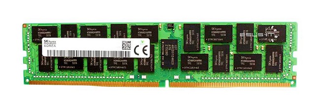 Memory RAM 1x 32GB Hynix ECC LOAD REDUCED DDR4 2Rx4 2400MHz PC4-19200 LRDIMM | HMA84GL7AFR4N-UH