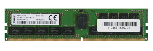 Memory RAM 1x 32GB Kingston ECC REGISTERED DDR4 2Rx4 2400MHz PC4-19200 RDIMM | HP24D4R7D4HAI-32