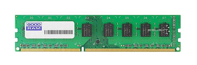 Memory RAM 1x 4GB GoodRAM ECC UNBUFFERED DDR3  1333MHz PC3-10600 UDIMM | W-AMP13334G