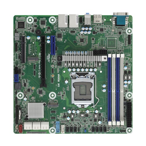 Motherboard Asrock Rack W480M WS LGA1200 Micro-ATX | W480M WS