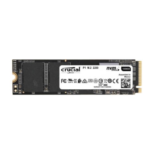 SSD disk Crucial P1 2TB M.2 NVMe PCIe Gen3x4  | CT2000P1SSD8