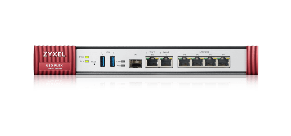 Security Zyxel USGFLEX200-EU0101F 4x RJ-45 10/100/1000 2x RJ-45 10/100/1000