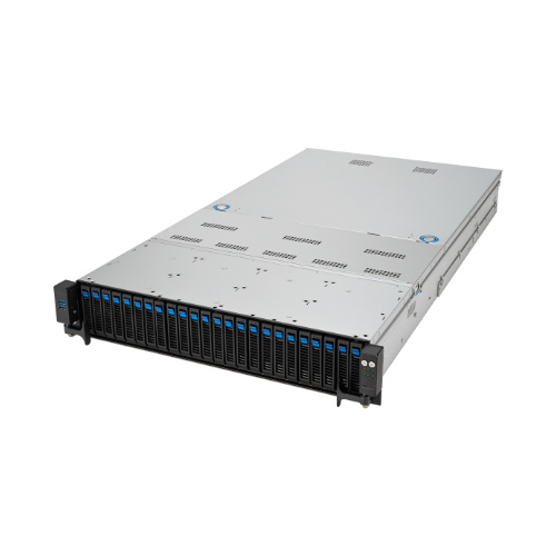 Server platform ASUS 2U RS720A-E12-RS12/10G/2.6kW/8NVMe/RH 90SF02E1-M00680 AMD x 2 DDR5 x 24 12 x 2.5" SATA/SAS/NVME PSU 1+1