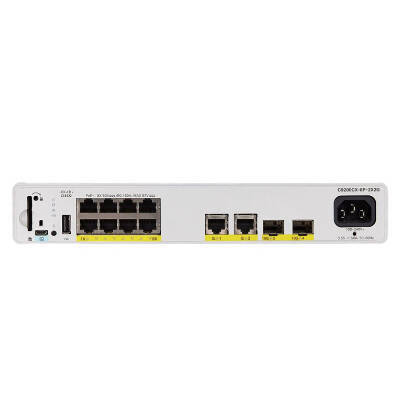 Switch Cisco Catalyst C9200CX-8P-2X2G-E 10x 1Gb 2x SFP+ 240 W PoE+