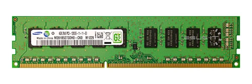 Memory RAM 1x 4GB Samsung ECC UNBUFFERED DDR3  1600MHz PC3-12800 UDIMM | M391B5273DH0-CK0