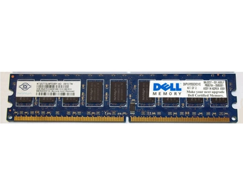 Memory RAM 2x 2GB DELL PowerEdge & Precision Workstation DDR2 800MHz ECC UNBUFFERED DIMM | SNPWM553CK2/4G 